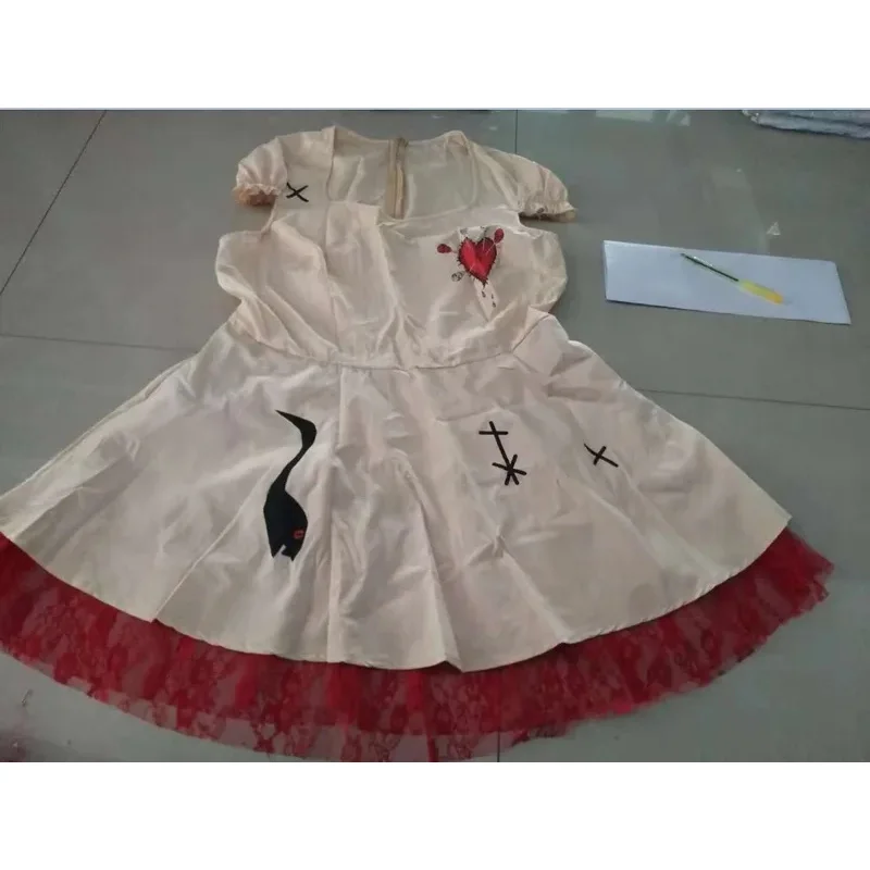 ☄ Disfraz de Muñeca Vudú para Niños, Halloween 2026, Disfraz de Fiesta, 100-150 cm ☄ &8