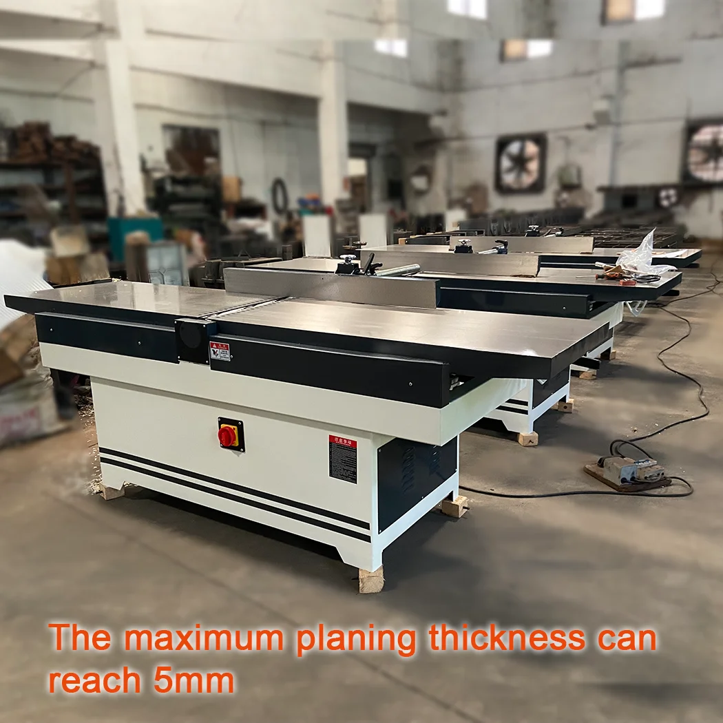 Duty Flat Thicknesser Surface Jointer Planer for Wood Planing  600mm Width Heavy