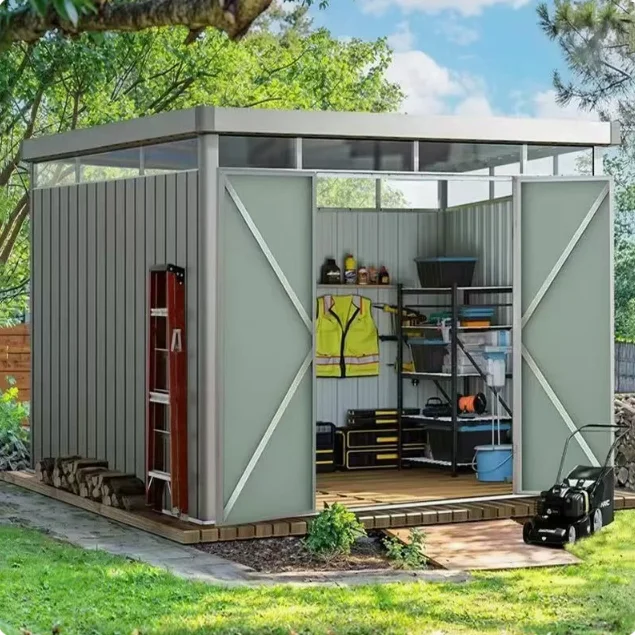 Multifunction Popularity Windproof and Rainproof Prefabricated House Garden Shed Outdoor Tool Storage Room