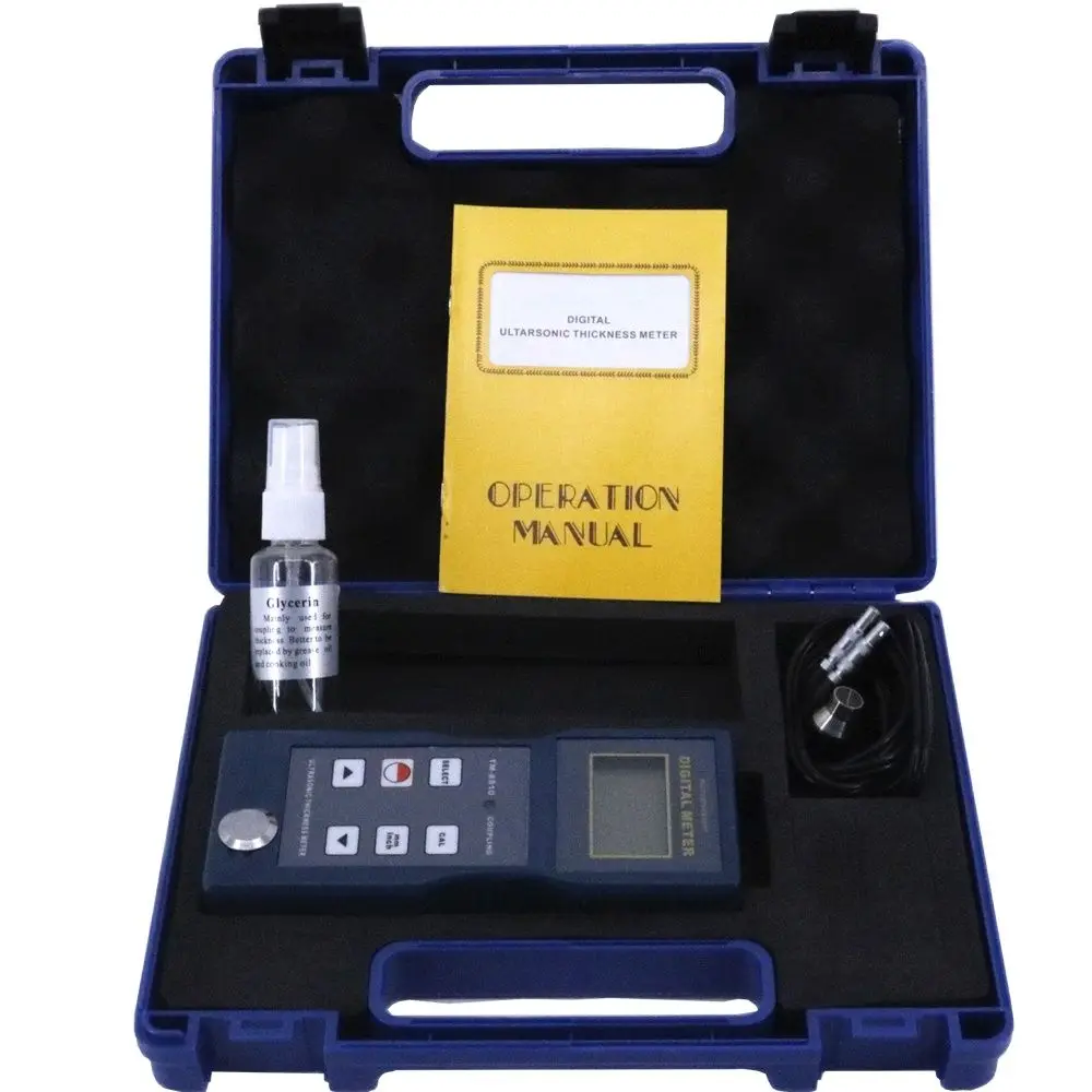 TM-8810 Digital Ultrasonic Thickness Gauge Measurement Range 1.5~200mm