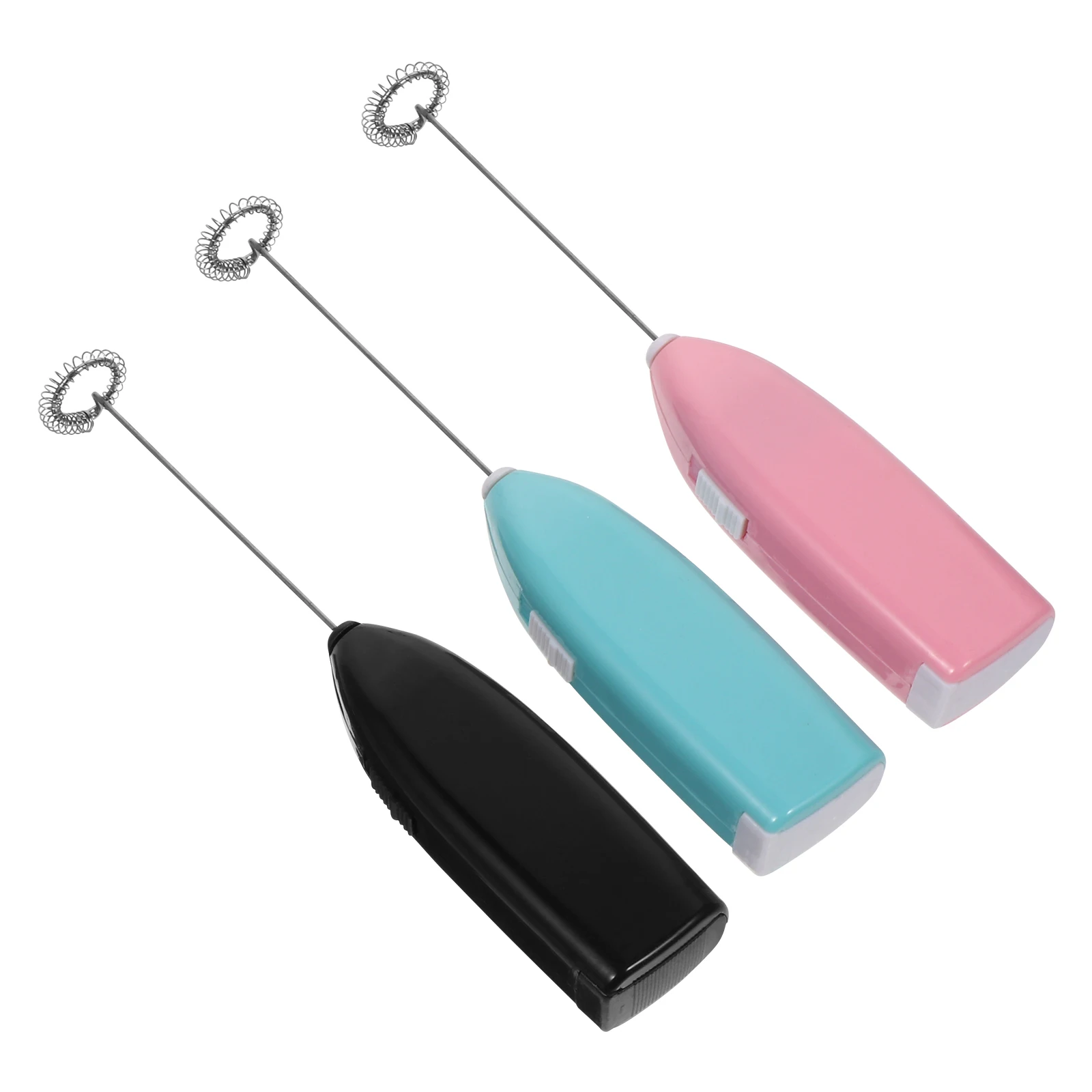 

3 Pcs Stirrers Hand Mixer Electric Handheld Stirring Sticks Balloon Alloy Mixers