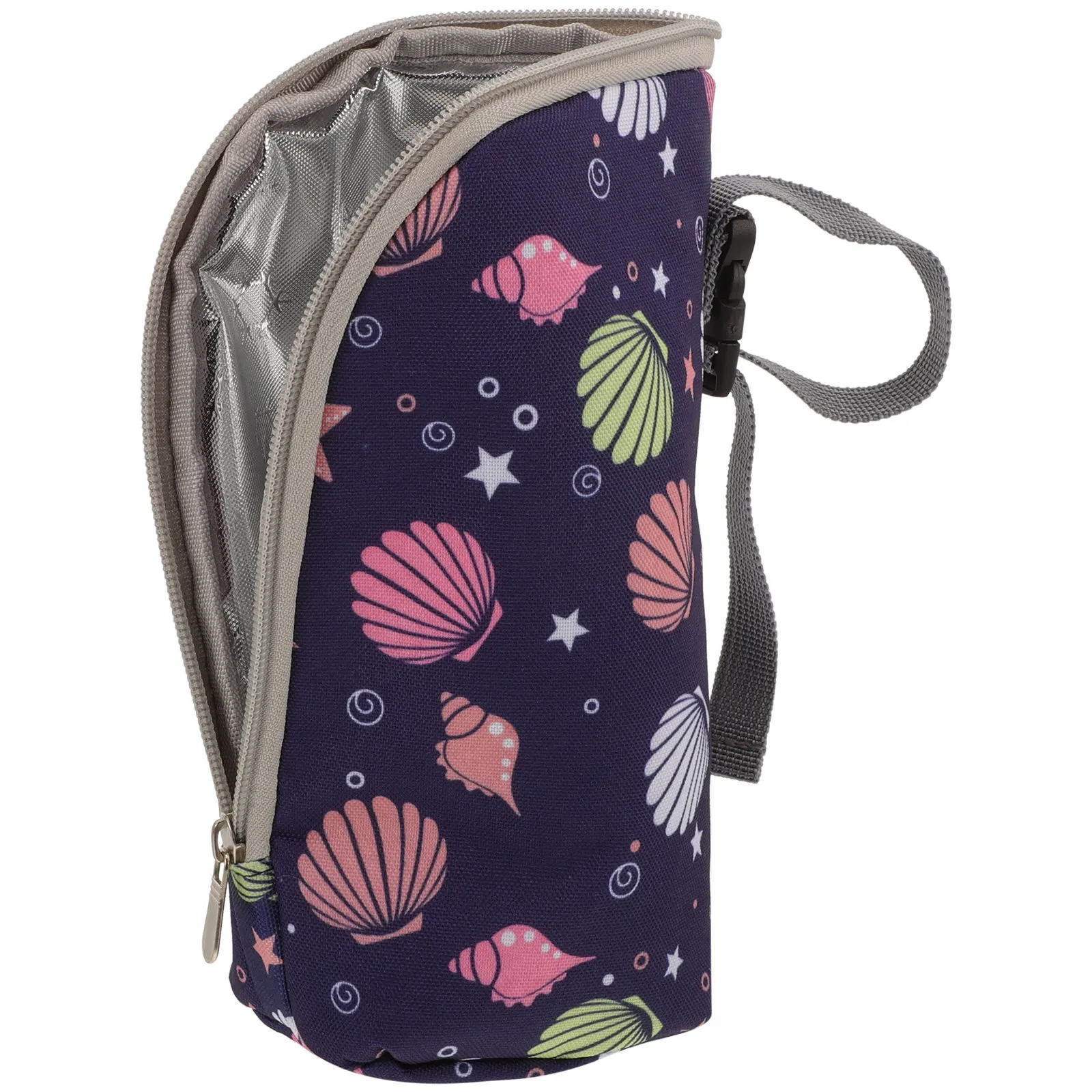 

Insulated Baby Bottle Bag Oxford Cloth Portable Lightweight Travel Use Milk Bottle Case for Warmth Retention Feeding Bottles Bag