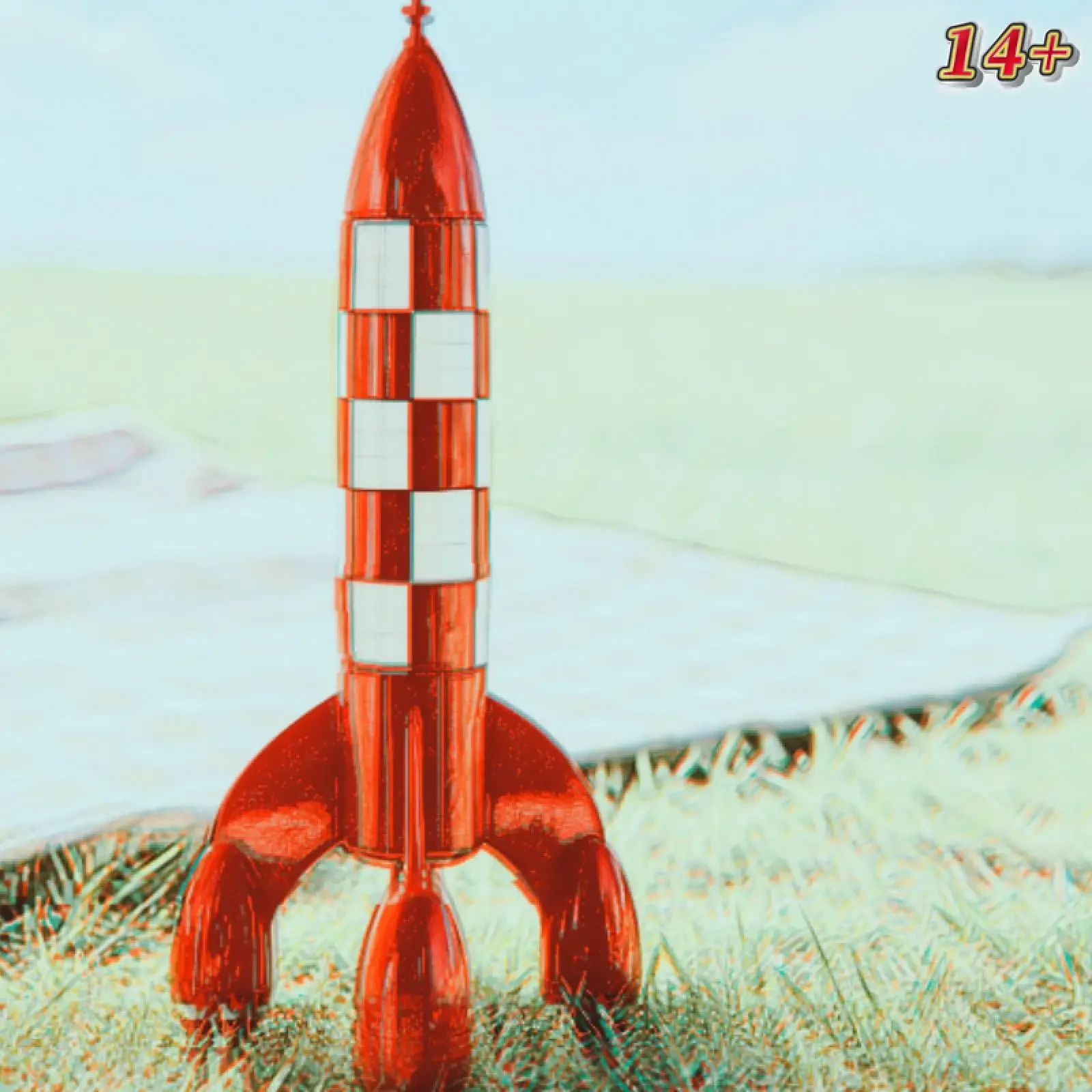 New Creative Series Moon Rocket Blocks 1283PCS Red White Space Model With Mini Figures DIY Assembly Display Decor Premium