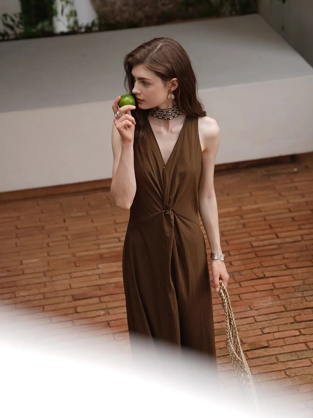 Dresses Sleeveless Womens Dress Graduation Summer Chiffon Applique Embroidered Gathered Shirring Smocking Drills Beaded Beading