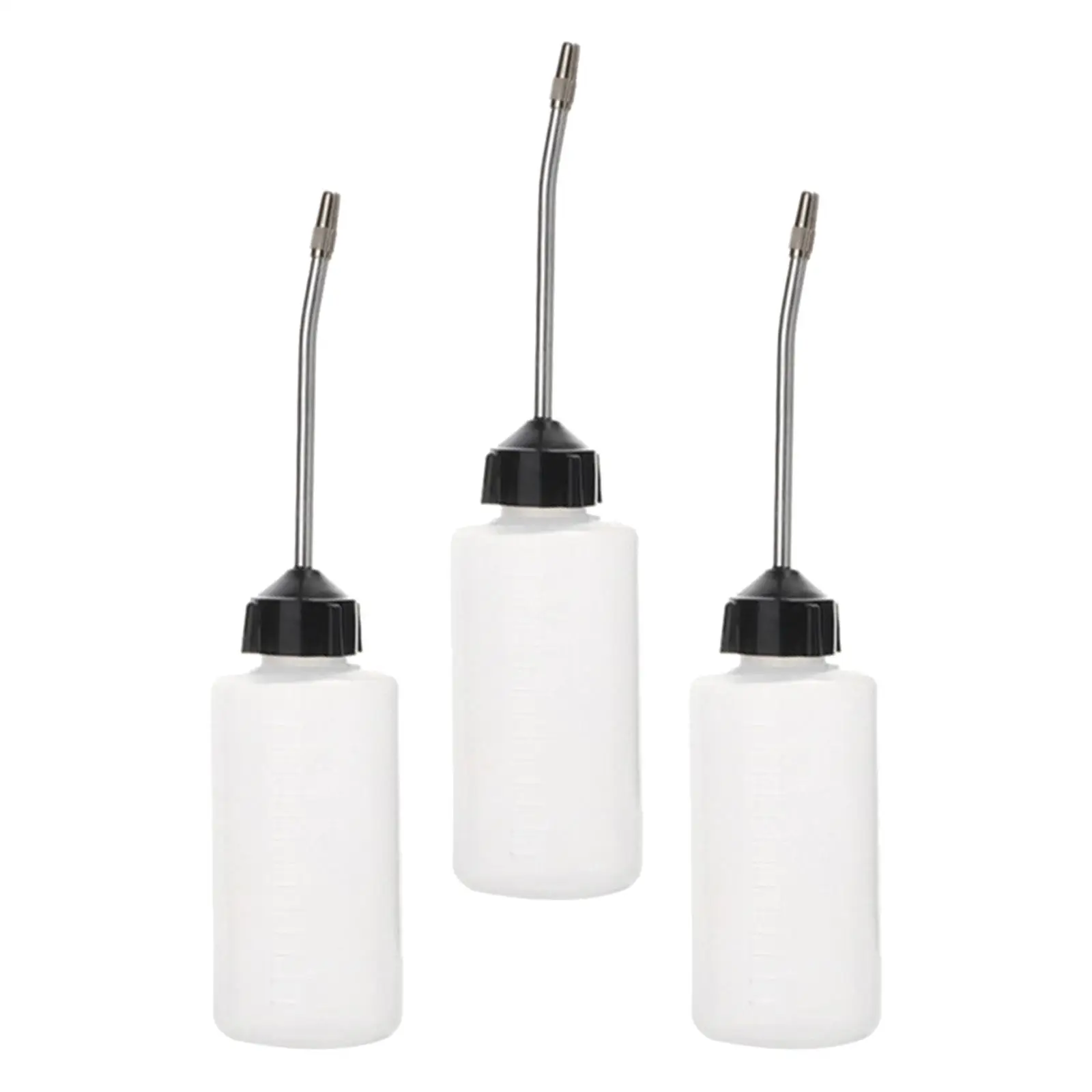 3x Long Angle Spout 120 Sewing Machine Oil Bottle Lubricator