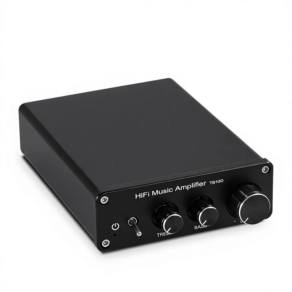 Stereo Audio Digital Amplifier Receiver Mini Hi-Fi Class D Amplifier Wholesale view 6