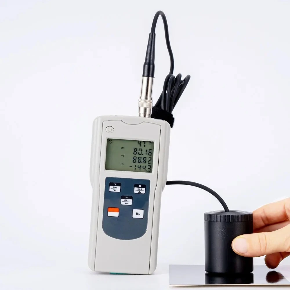 AC-115S Triple 4 Digit LCD Display Digital Color Meter Colorimeters