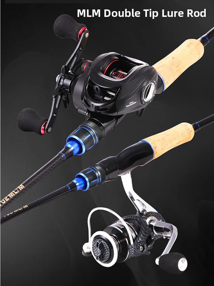 ensemble-de-fiing-de-basse-a-double-tige-ultraleger-kit-de-clœurs-poignee-de-pistolet-en-fiber-de-carbone-reglage-rapide-pour-l'etang-du-lac-du-riviere-et-du-lac