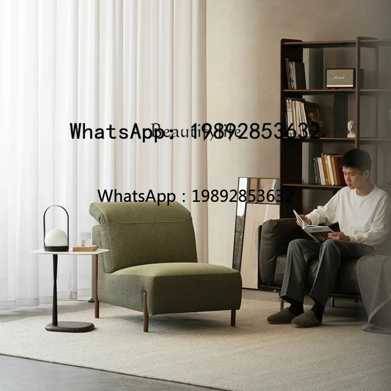 

YZ Living room modern simple fabric sofa small apartment simple single sofa