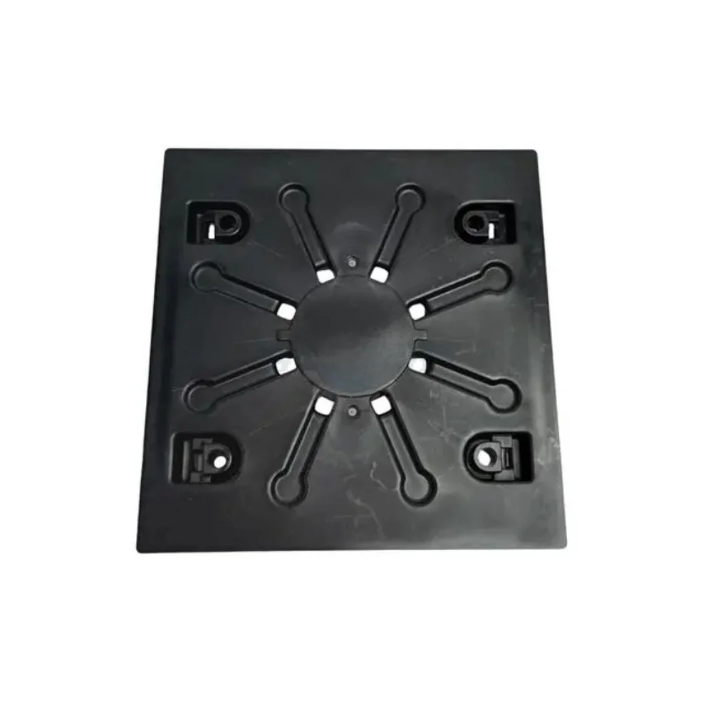Replacement N073798 Palm Sander Base Plate For D26441 DW411 Sander Part Black ABS Foot Pad Sanding Disc Tool Accessories