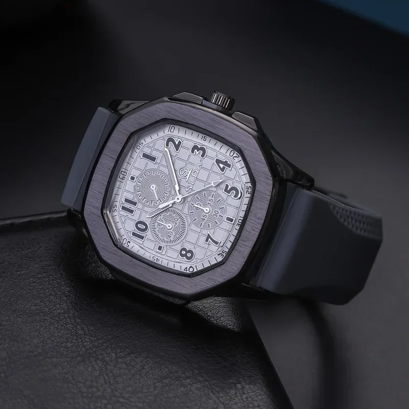 Unisex Watch for Men Women Couple Unusual Style Unique Dial Black Quartz Wristwatch Male Female Sports Man Wrist Clock