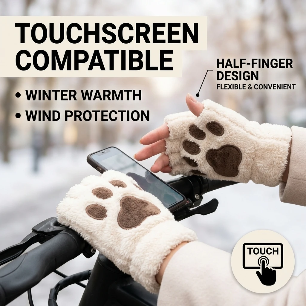 Guanti invernali morbidi e cal - Winter Cycling Commute recensione e prezzo