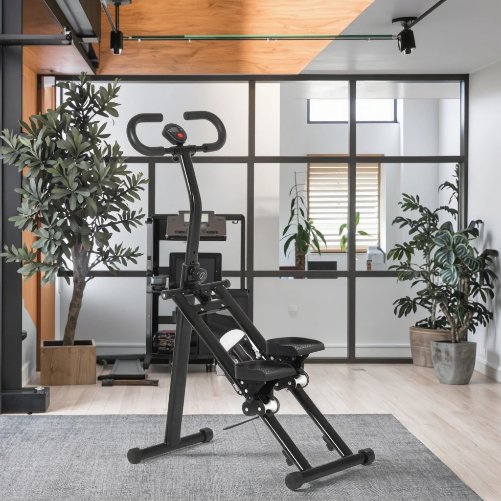 

Multifunctional Home Use Metal Stair Climber Indoor Sports Fitness Equipment For Climbing & Situ Stepping