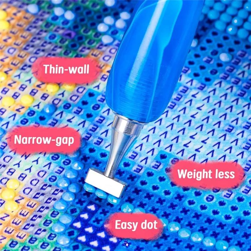 A74E-طقم نصائح الرسم الماسي في نسخة رقيقة من الفولاذ المقاوم للصدأ للدقة للعمل الفني