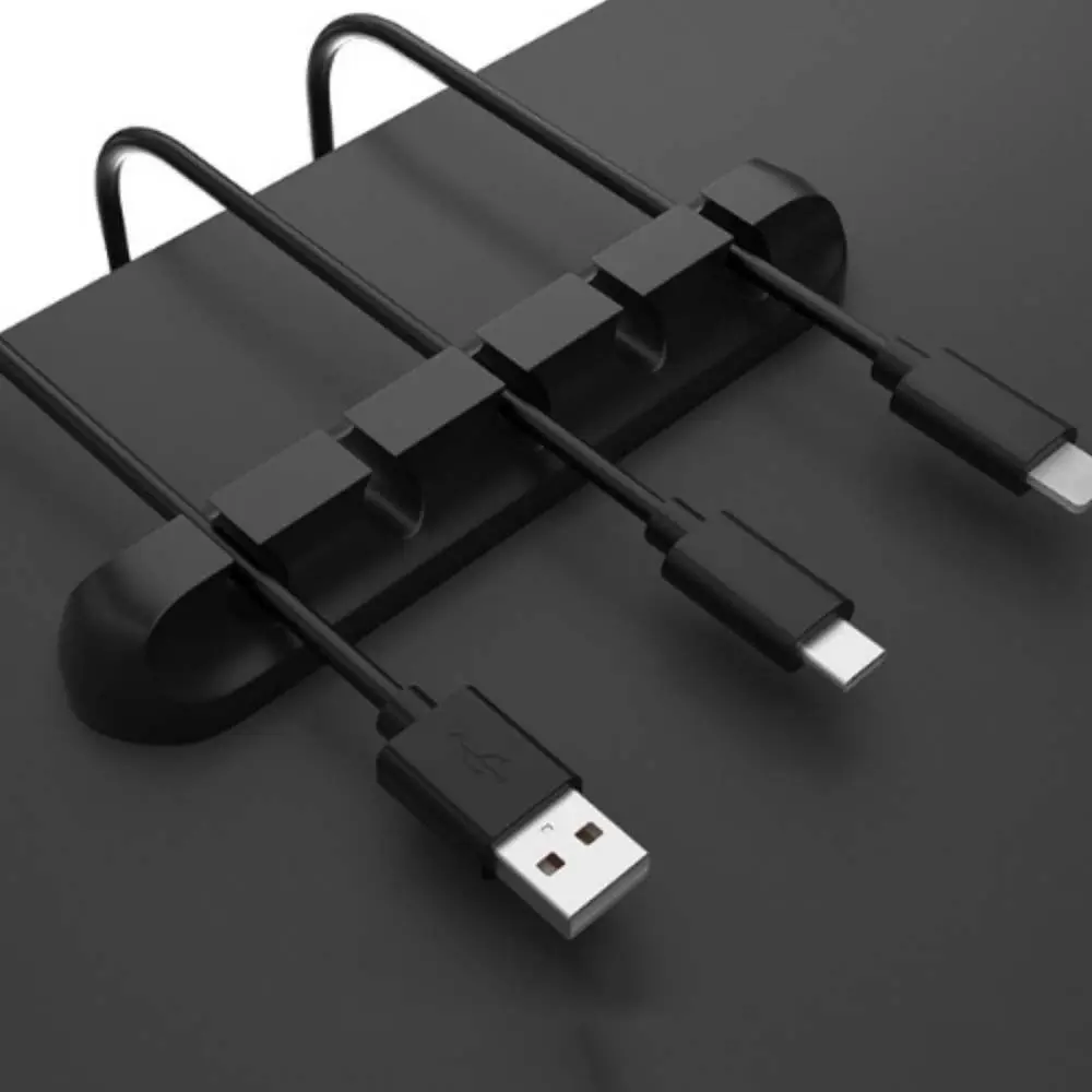 Desktop Cable Winder Auto Interior Car Accessories Line Card Cable Winder Cable Organizer Cable Holder Desktop Organizer