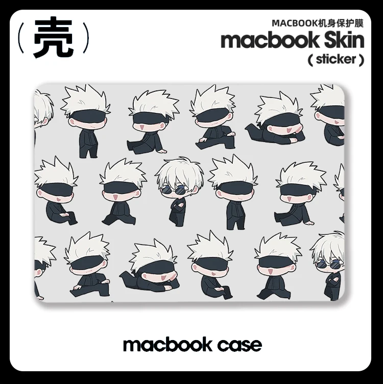 

Gojo Satoru Jujutsu Kaisen Anime Case for Macbook Air M2 13 M1 Pro 13 14 16 Mac Hard Shell Retina A2681 A2337 A2338 A3114 Laptop