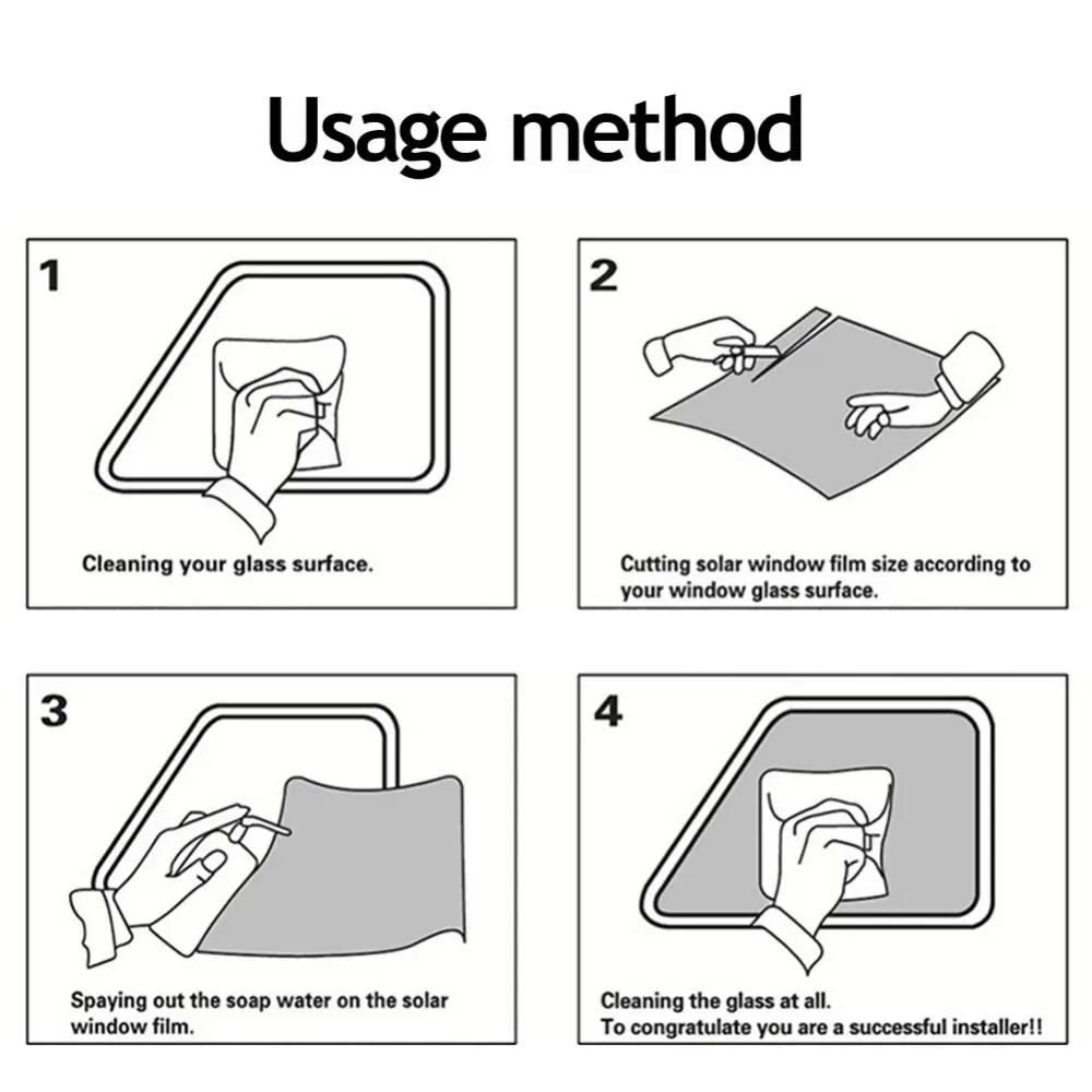 

1Roll 50x3m Solar UV Protection Window Tint Film Sun Shade Scratch Resistant Car Foils VLT 1%-50% Heat UV Block Glass Sticker