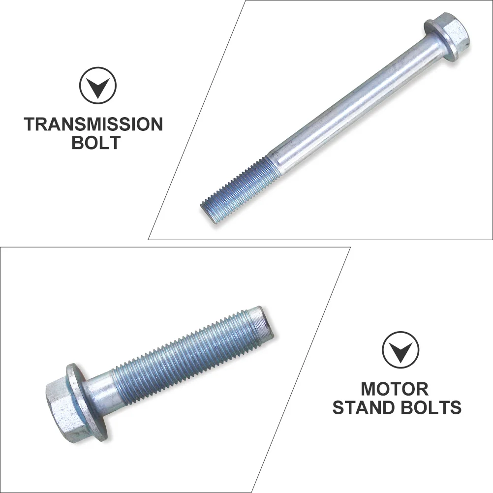 

12pcs Transmission To Bell Bolts Kit For Car Engine Mounting Steel Engine Stand Bolt Set Compatible With Ls Series Engines