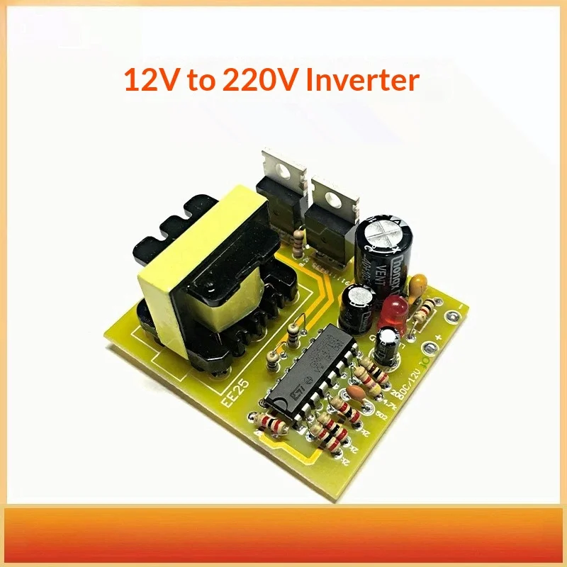 12V liter 220V inverter kit, power assembly driver board SG3525 electronic production DIY parts assembly