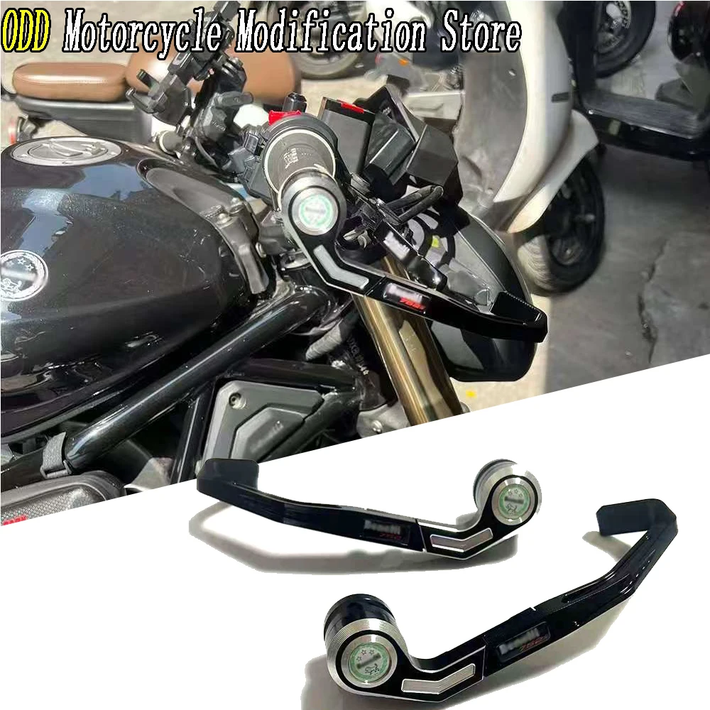 

New model with dedicated logo Brake Lever Protect Motorcycle Handlebar End CNC Aluminum Hand Guard For Benelli 752S 752 752s