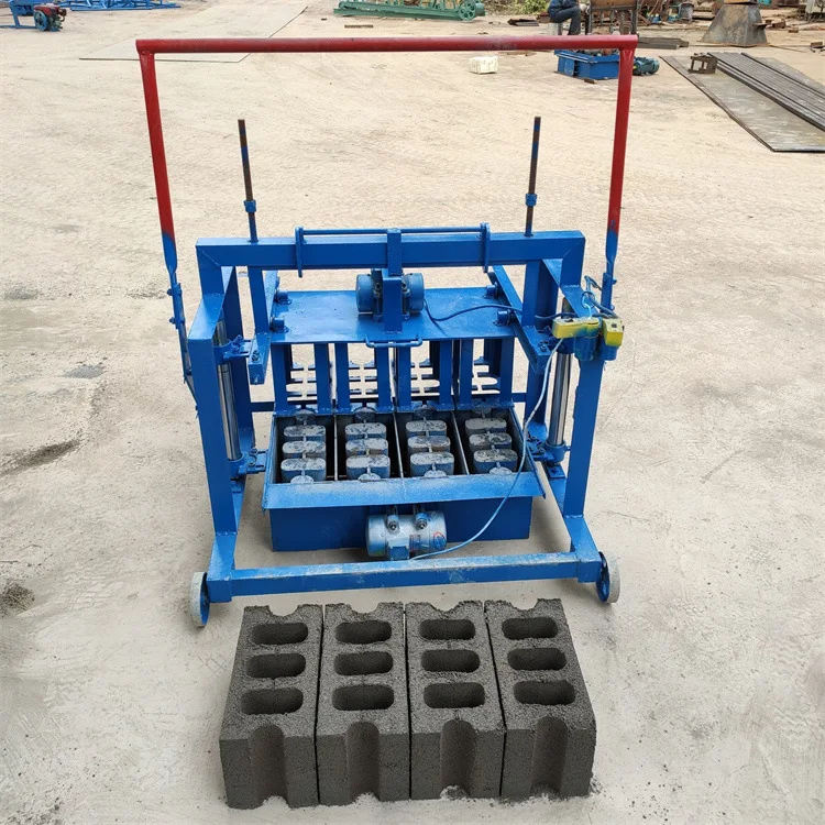 

Manual Pressing Concrete Hollow Block Brick Mold Making Machines for Small Businesses