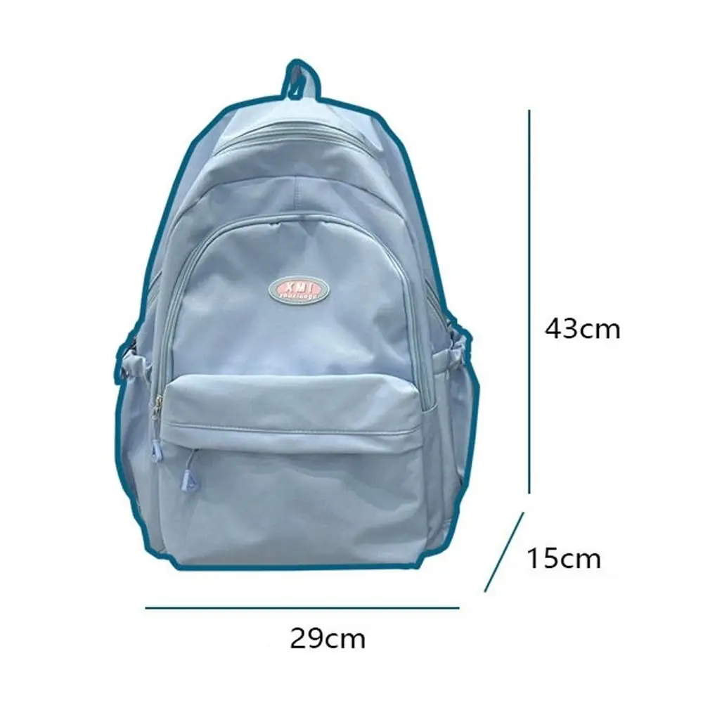 Sacs d'école de voyage de grande capacité, sac à dos initié, sac de livre pour fille, sac à dos universitaire en nylon respirant pour adolescent