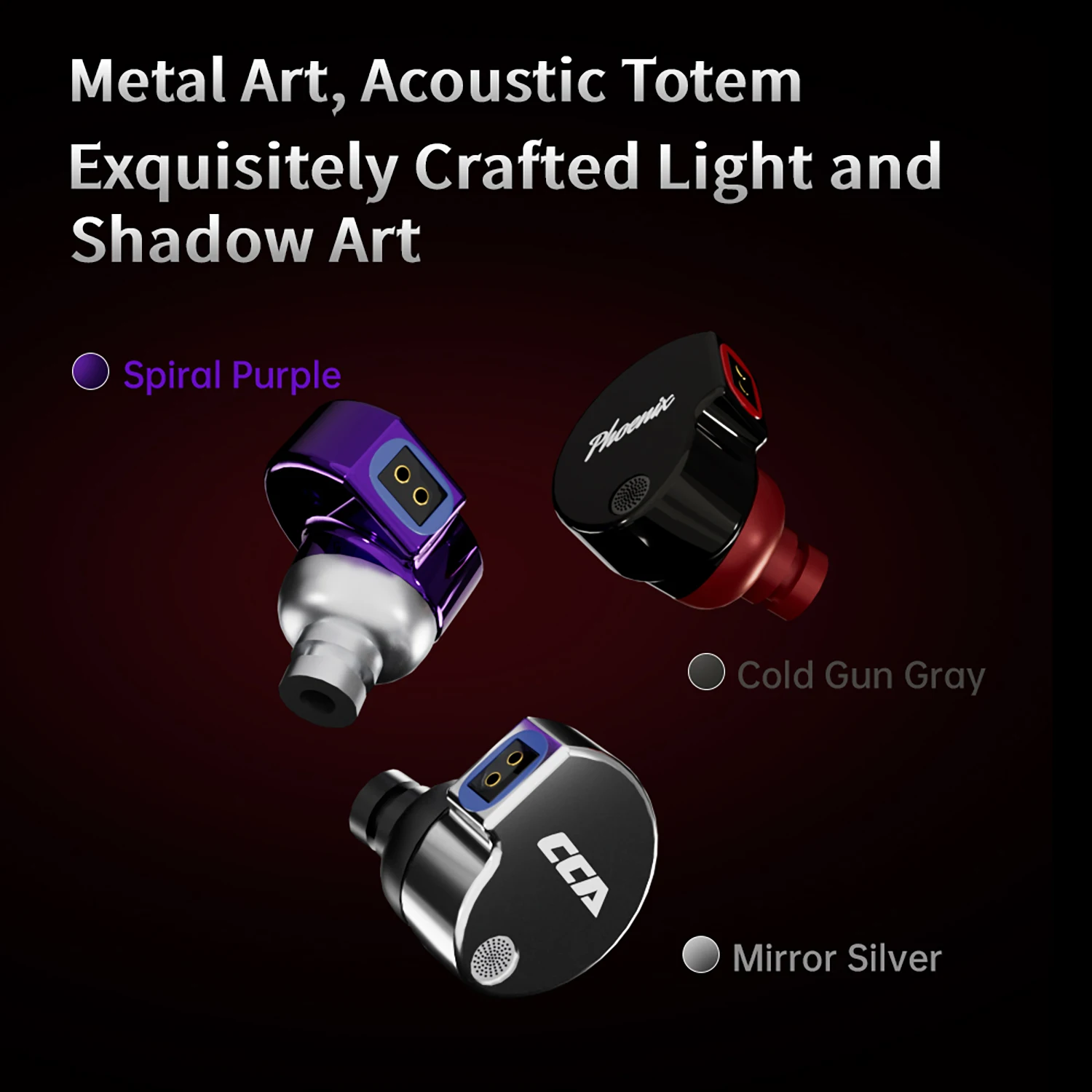 

CCA Phoenix HiFi wired sports headphones for high-quality computer esports games