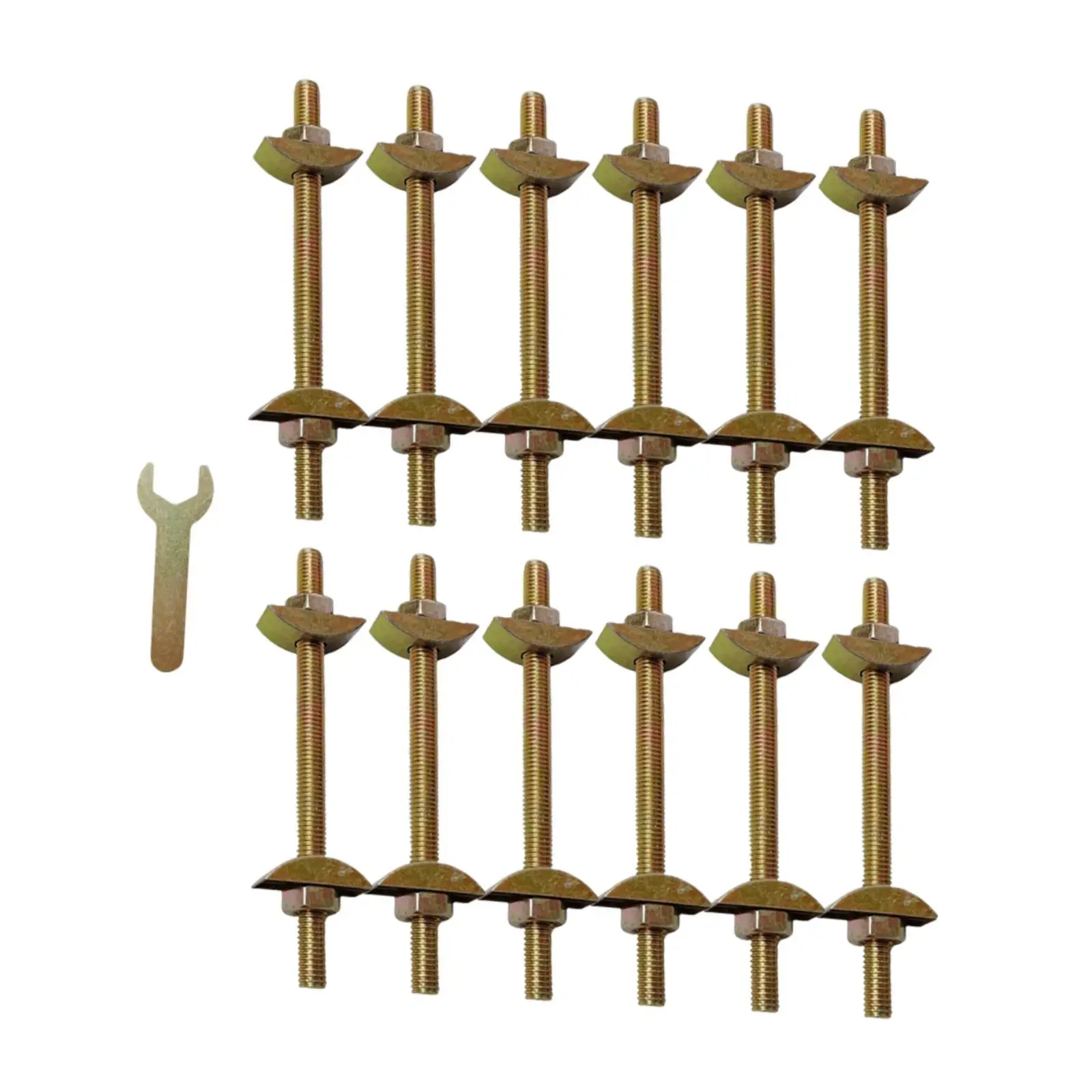 Countertop Connector Bolts Drawbolts Replacement Draw Bolts Furniture Fastening Connectors for Commercial Residential Stair