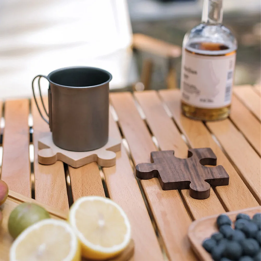 

Набор из 2 деревянных подставок для чашек, премиум-класса, термостойкие, с натуральным древесным узором, гладкими краями, защита от ожогов, для дома, кафе, офиса