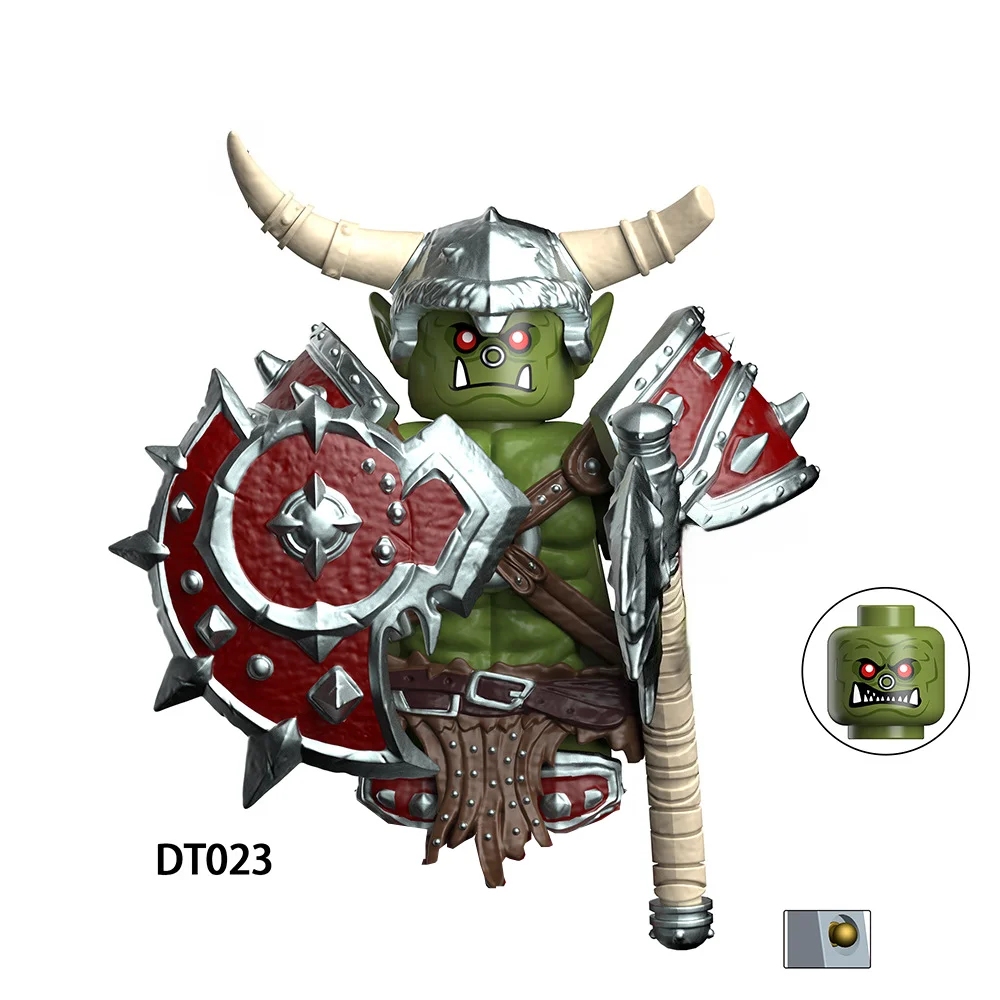 외국 무역 상품 DT8905 중년 시리즈 몬스터 피규어 퍼즐 조립 블록 장난감 장식품