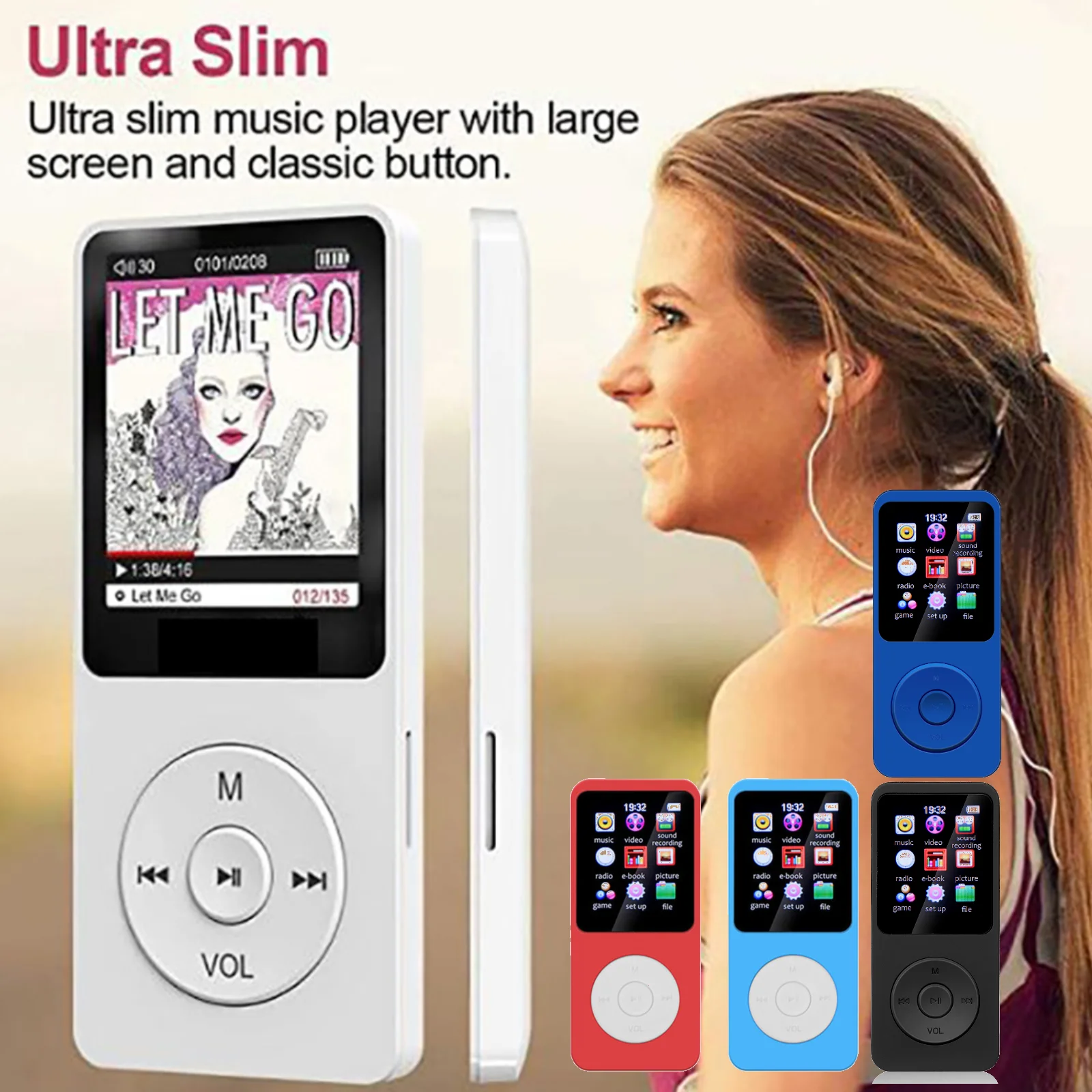 1.8 Inch Screen MP3…