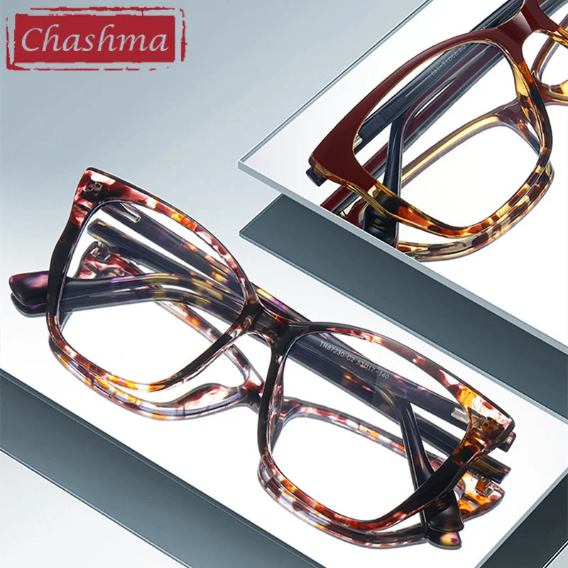 

Chashma Prescription Glasses Cat Eye Women Optical Myopia Crystal Girls Eyeglasses Frames Recipe Lenses Spring Hinge Spectacles