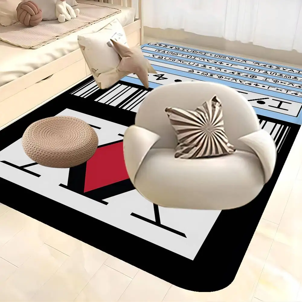 Anime Hisoka Hunter X Hunters Bathroom Mat Anti-slip Absorb Water Long Strip Cushion Bedroon Mat Welcome Doormat