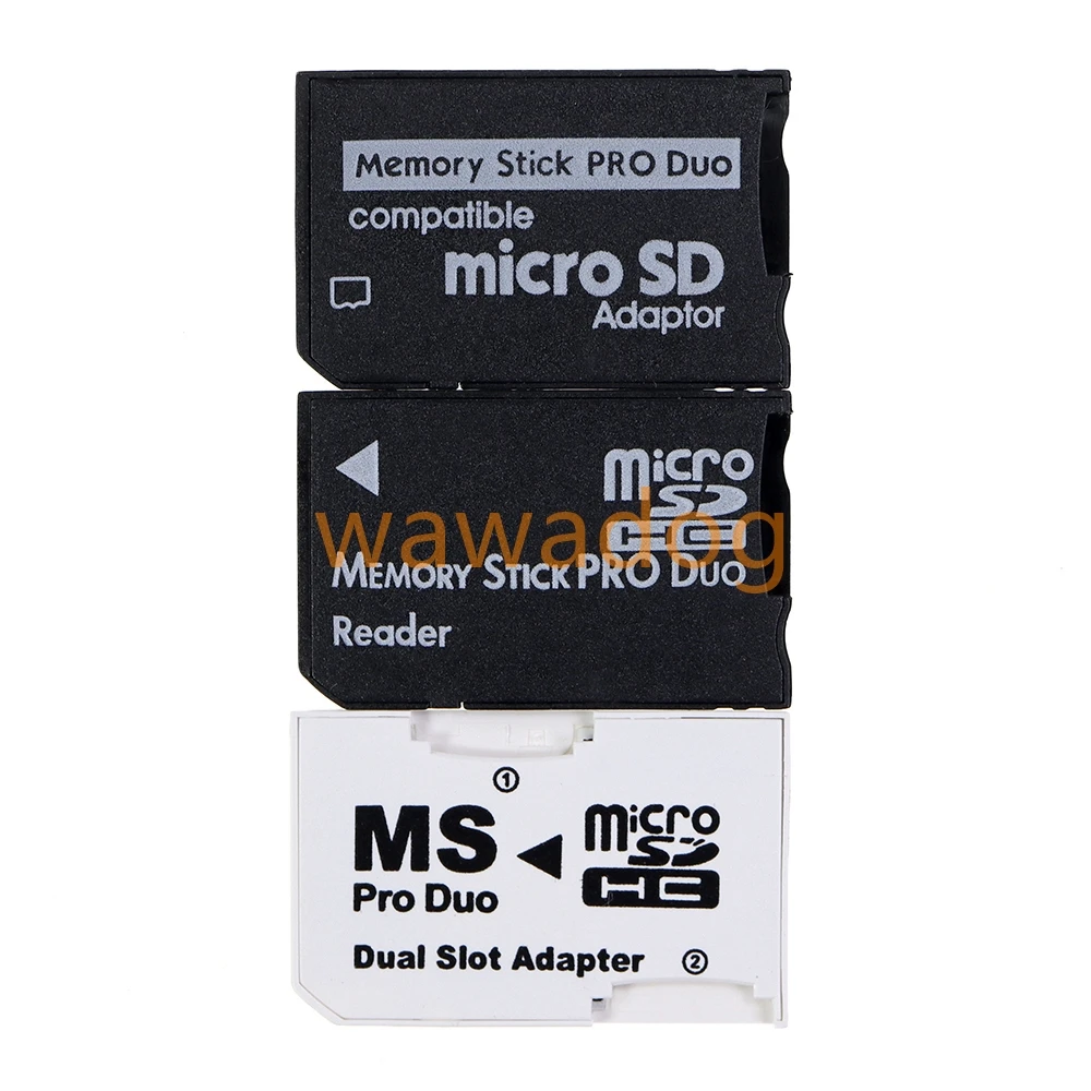 1 قطعة الألعاب PSP 1000 2000 3000 TF إلى MS حامل بطاقة محول نظام SD مايكرو sd تحويل