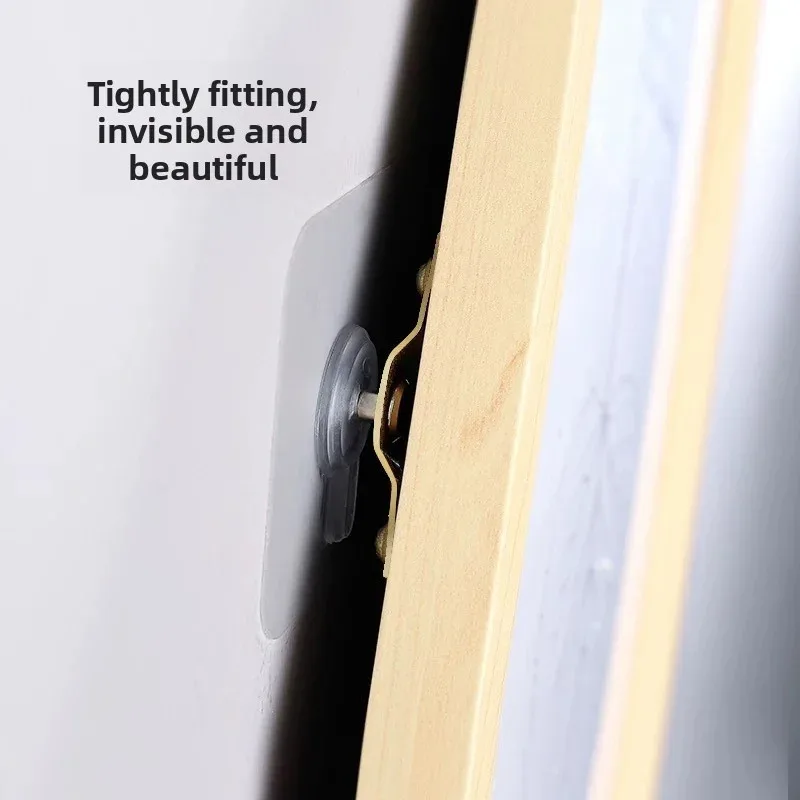 10 pezzi trasparenti senza traccia autoadesivi chiodi da parete fotografia murale cornice di fase adesivo appendere chiodi da disegno vite multiuso