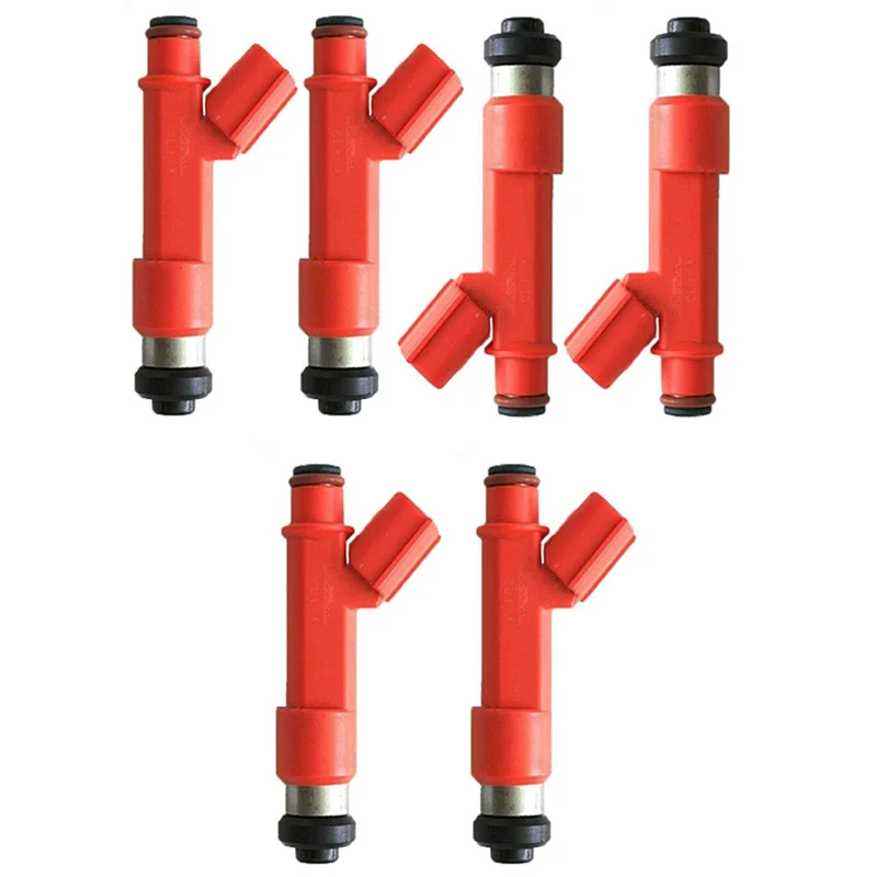 

6Pcs/Lot Fuel Injector 1001-87F90 E85 850Cc For Toyota Supra 1Jzget 2JZGTE Engine Motor