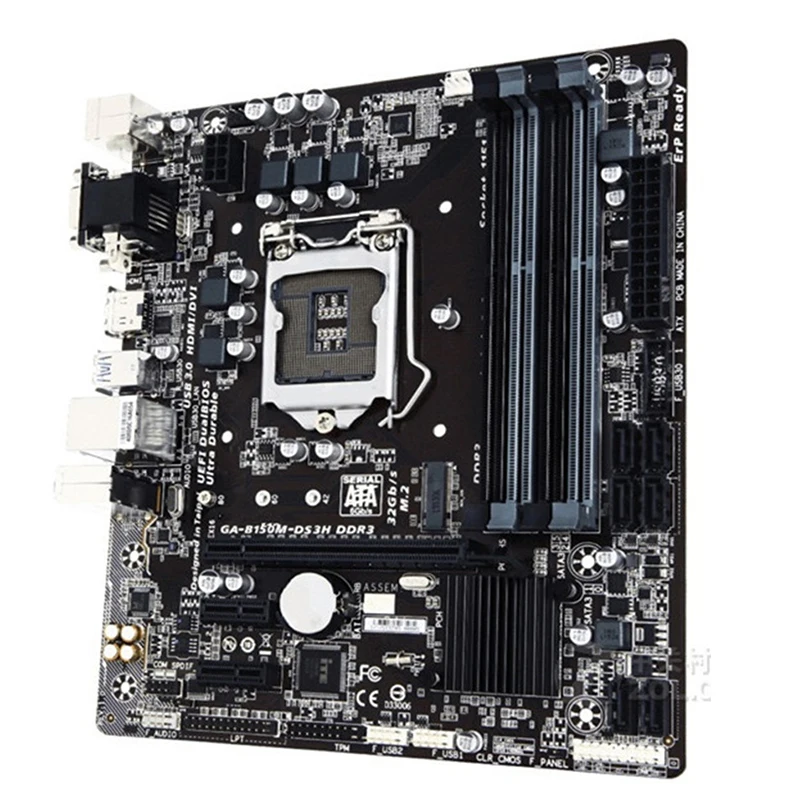 For GA-B150M-DS3H DDR3 Motherboards LGA 1151 DDR3 32GB M-ATX For Intel B150 Desktop Mainboard SATA III USB3.0