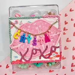 KSCRAFT Lip Bag Topper Metal Cutting Dies Stencils for DIY Scrapbooking Decorative Embossing DIY Paper Cards