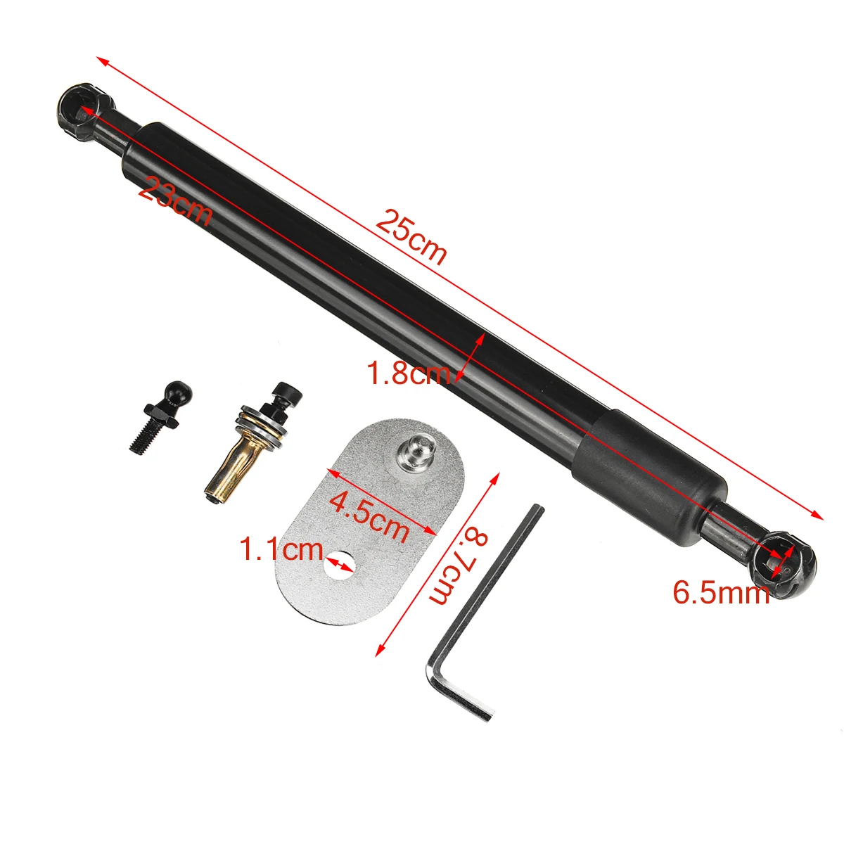 Car Rear Trunk Tail Gate Tailgate Supports Strut Rod Arm Shocks Gas Bars DZ43300 For Dodge RAM 1500 2500 3500 2002 2003 - 2012