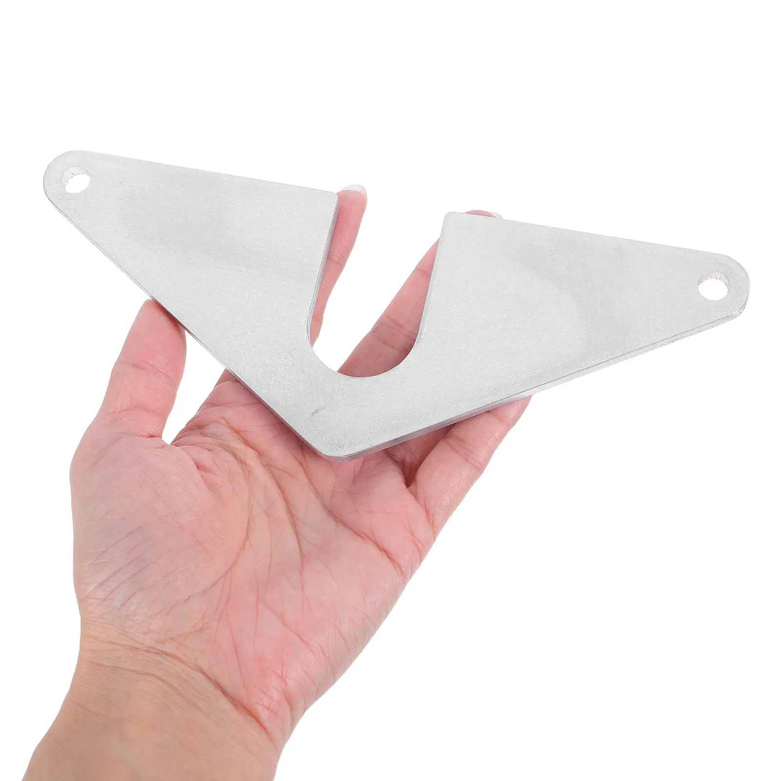 

1 Set Rv Faucet Mounting Support Plate Easy Installation Rustproof Metal Fixture Clamp for Camper Motorhome Sink Faucet