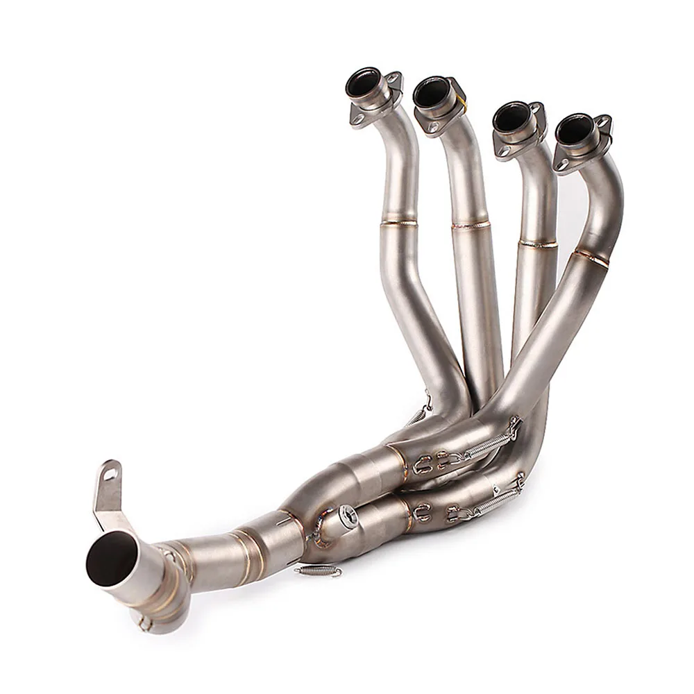 slip-on Motorcycle exhaust mid pipe for kawasaki z900 (NOT Z900 A2 Z900E) titanium alloy full system front link Pipe 2017-2022