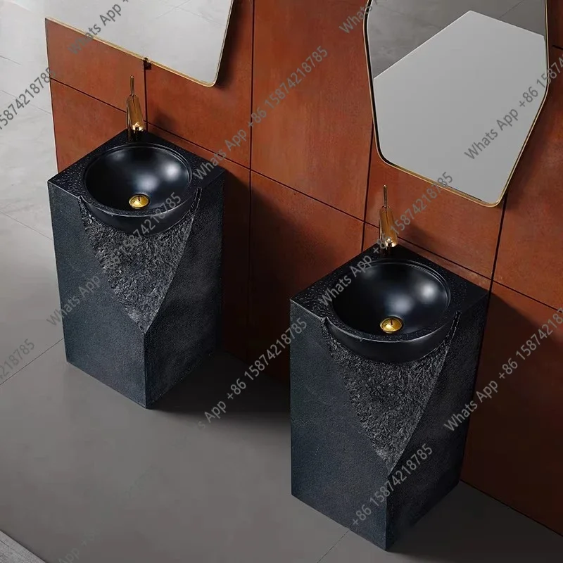 

Уличная напольная раковина X30 для двора, интегрированная в балконную конструкцию, художественная раковина для умывания, персонализированная для отелей и садов, креативная раковина для умывания