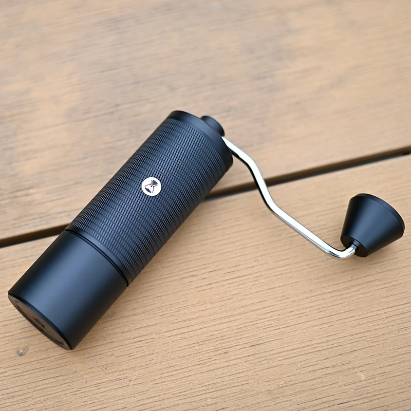 Manual Coffee Grinder Espresso Manual Grinder Adjustable Steel Core Burr Free Cleaning Brush Outdoor Portable