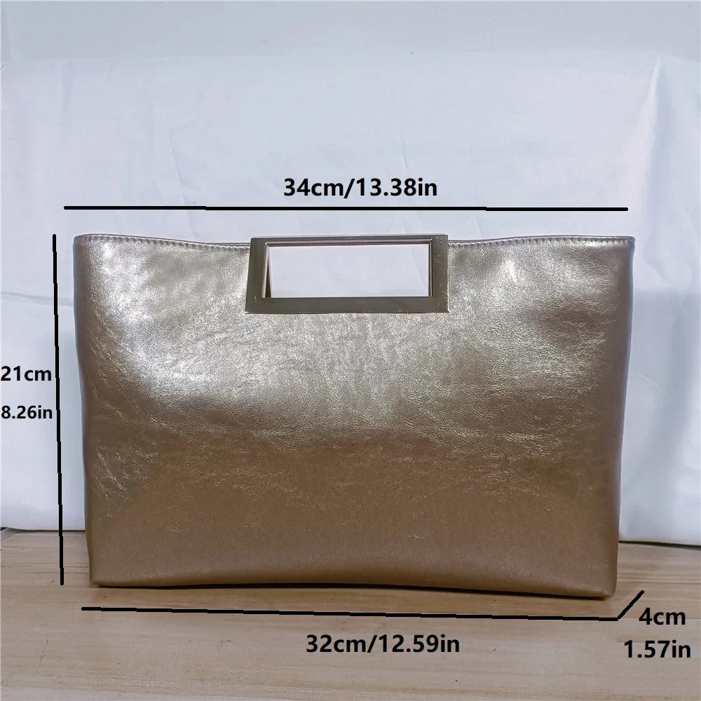 Fashion Office Lady Elegant Chain Shoulder Bag Pu Leather Handbags Women Y2k Stylish Crossbody Bags ladies Clutches