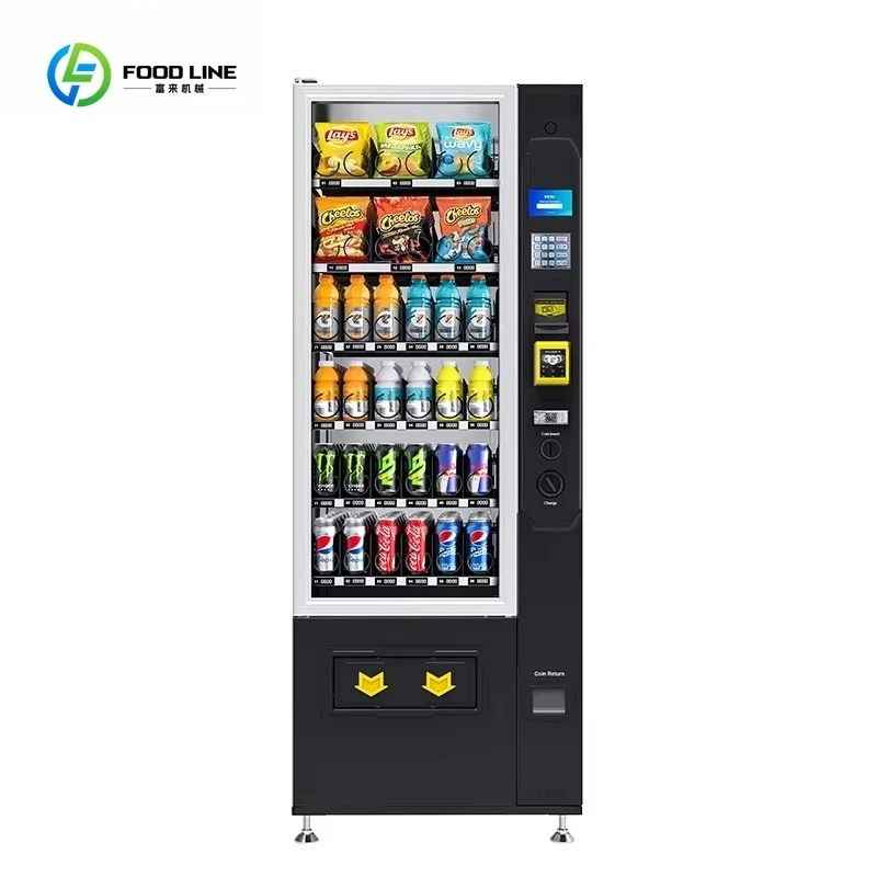 

Automated Cold Water Bottled Water Coin Operated Vending Machines for Sale