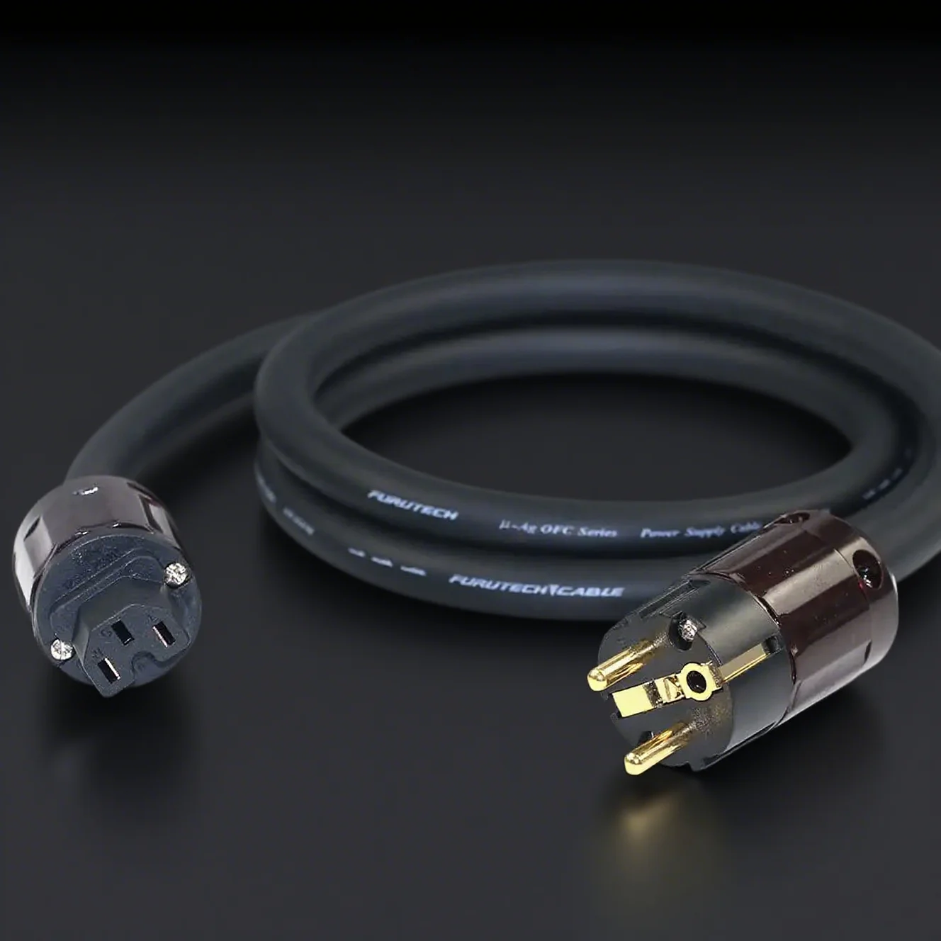 Посеребренный силовой кабель Furutech OCC Для усилителя Кабель питания Oyaide Кабель питания из США/ЕС