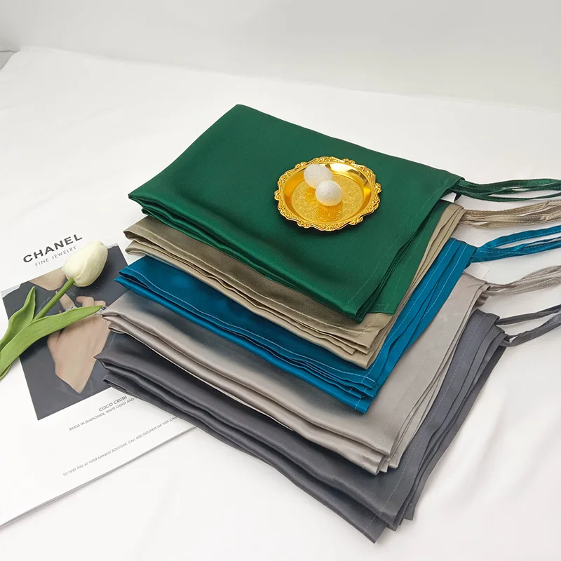 16 Momme 100% Mulberry Silk Pillow Protector Travel Size 50x75cm Silk Pillow Cover Hotel Business Trip with Gift Box Hair Skin