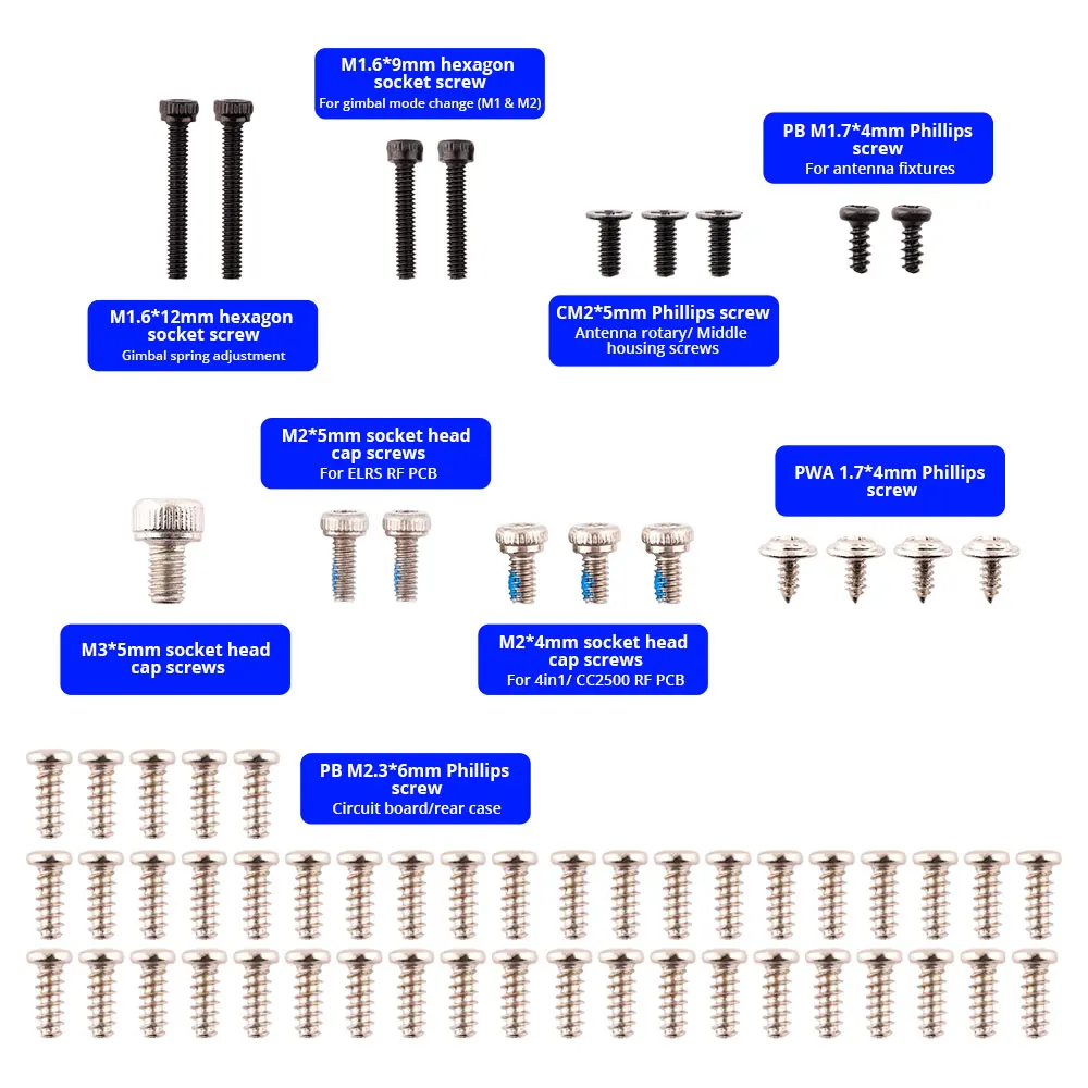 RadioMaster Original Replacement Parts External Antenna Upgrade Kit