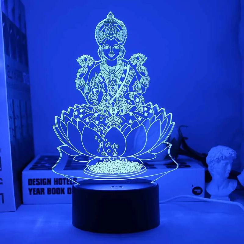 Sad Namo Amitabha Wishes Mantra Buddha lamp in Buddha Ever-Bright Color