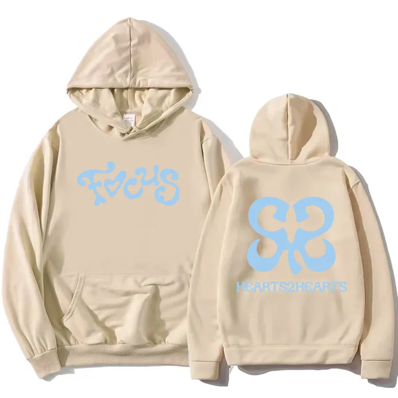 Hearts2Hearts h2h FOCUS MD フーディー パーカー 新品 Hearts2Hearts - Zip-Up Hoodie Set [The 1st Mini Album 'FOCUS